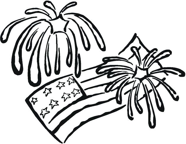 630x486 4th Of July Color Pages Everychat.co