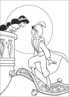236x330 Aladdin Coloring Pages Best Of Princess Jasmine And Rajat