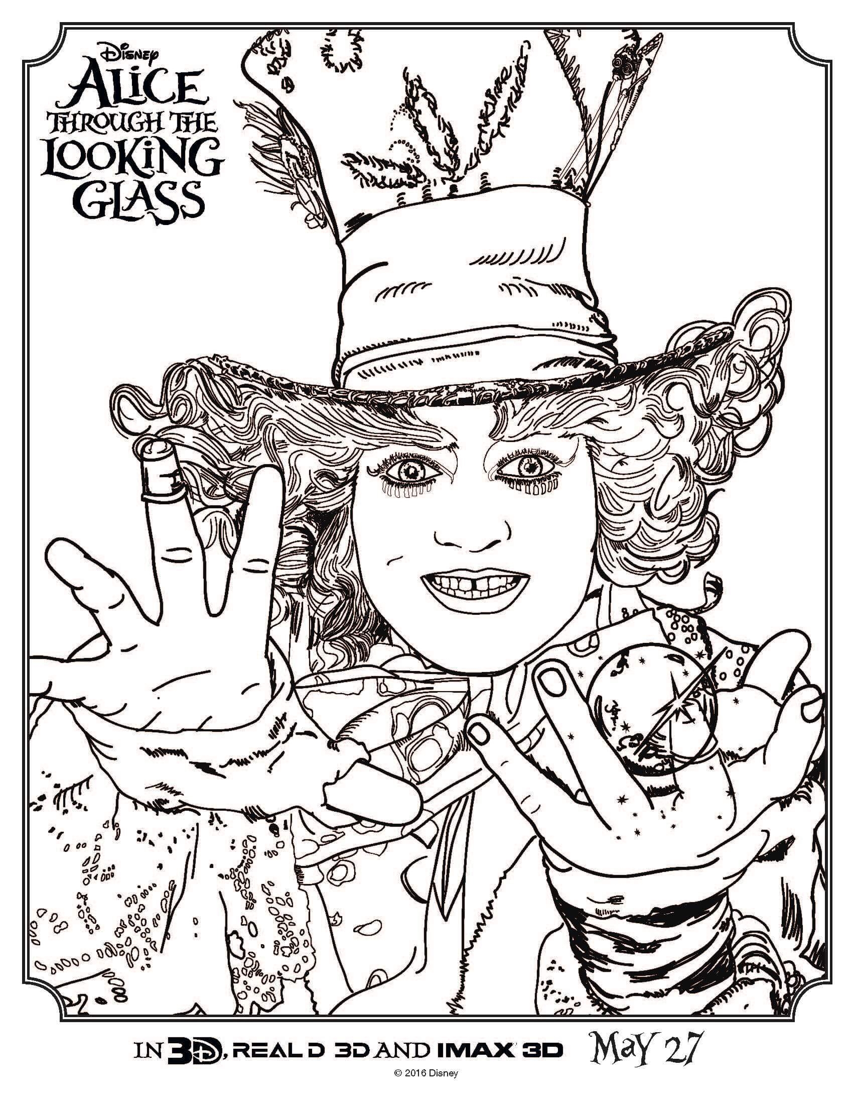 1700x2200 Finest Alice In Wonderland Coloring Pages From Alice In Wonderland
