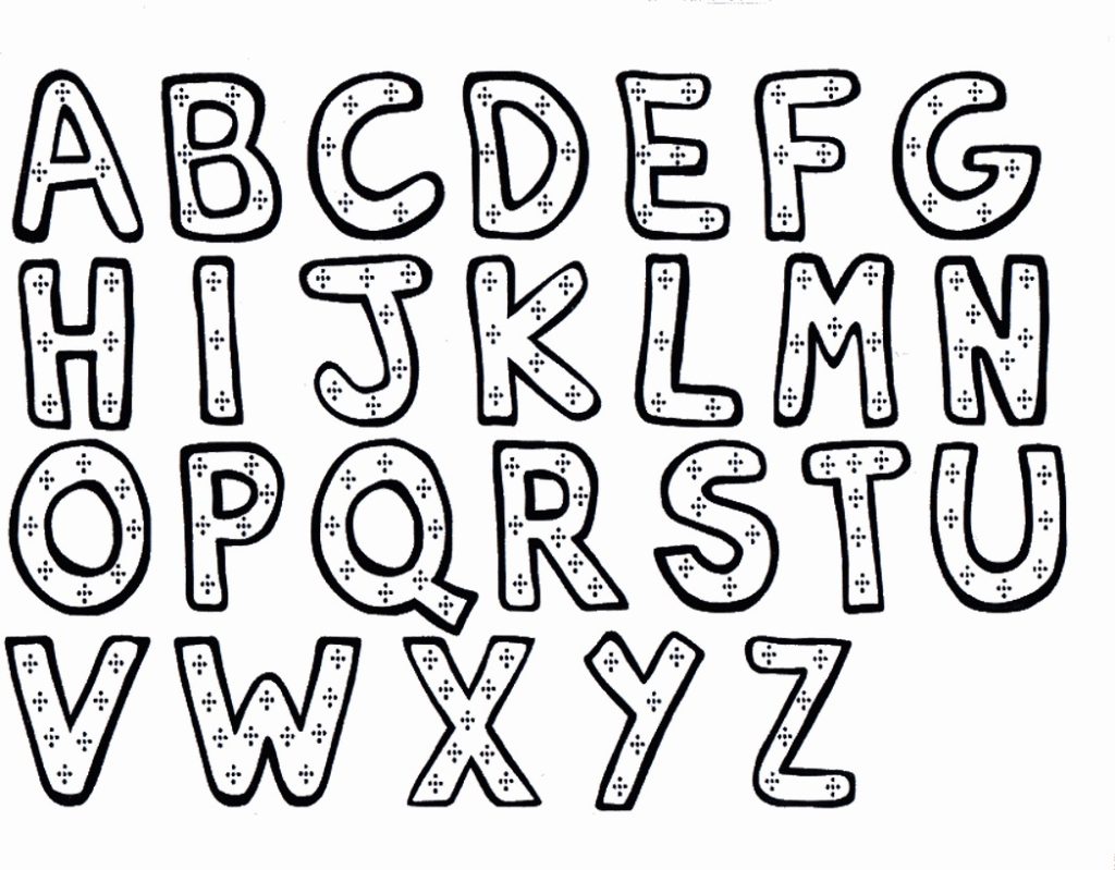 1024x799 Disney Alphabet Coloring Pages Page 1 Alphabet Coloring Pages