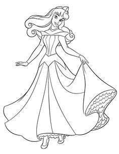 236x305 Top 25 Disney Princess Coloring Pages For Your Little Girl