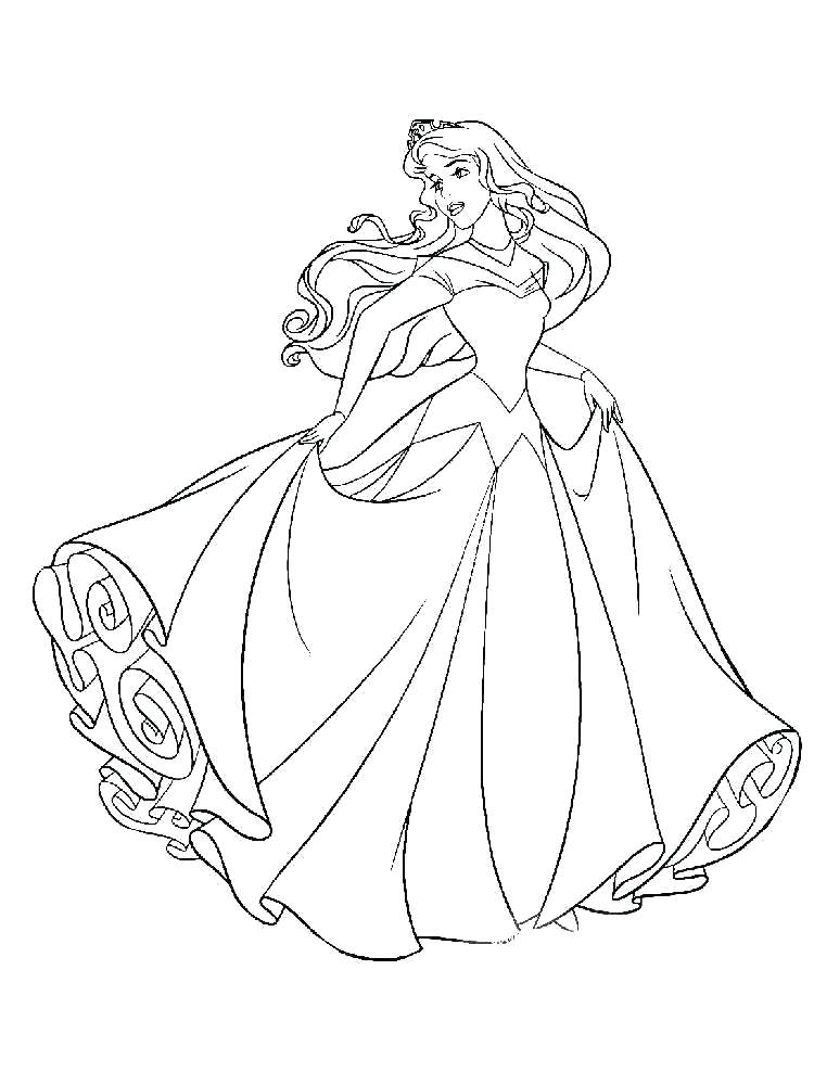 750x1000 Aurora Coloring Aurora Coloring Page Princess Aurora Coloring