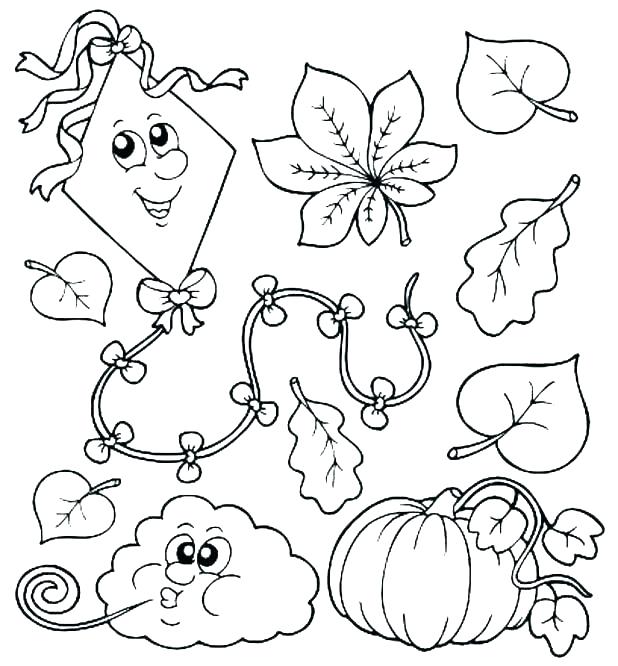 618x666 Disney Fall Coloring Pages Autumn Fall Coloring Page 0 Coloring