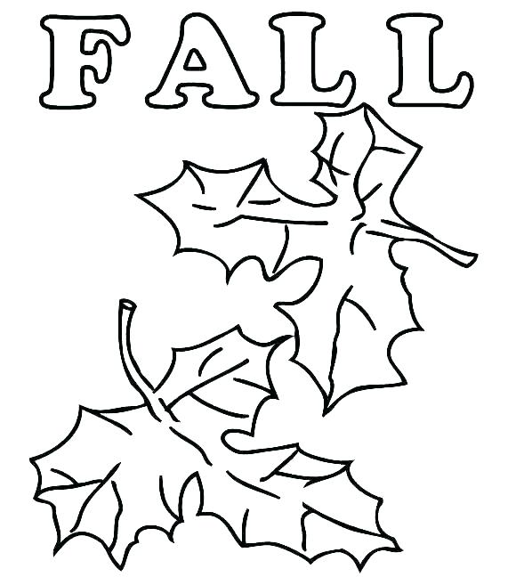 580x648 Free Fall Coloring Pages For Kids Fall Preschool Coloring Pages