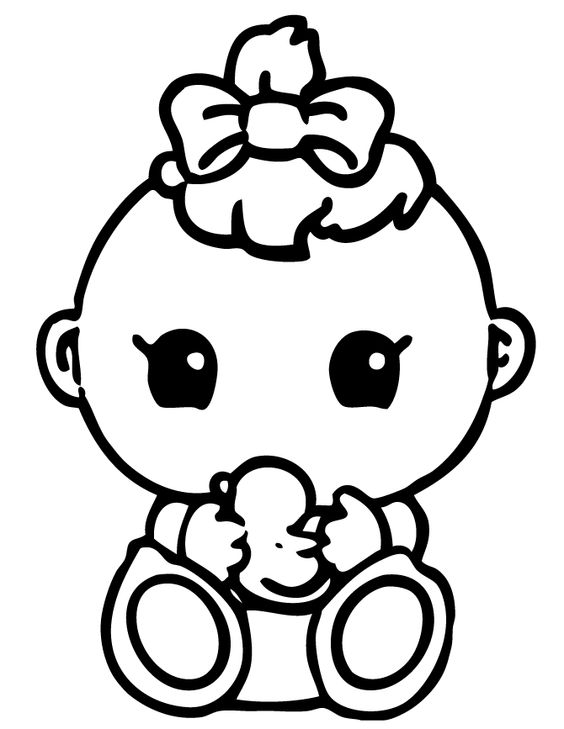 564x729 Enjoyable Design Printable Baby Coloring Pages 23 Baby Coloring