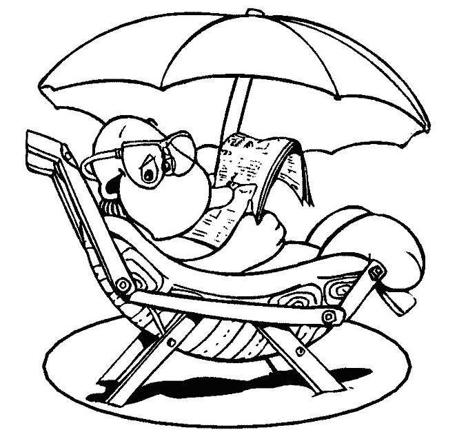 663x640 Summer Coloring Page Lovely Butterflies In The Summer Coloring