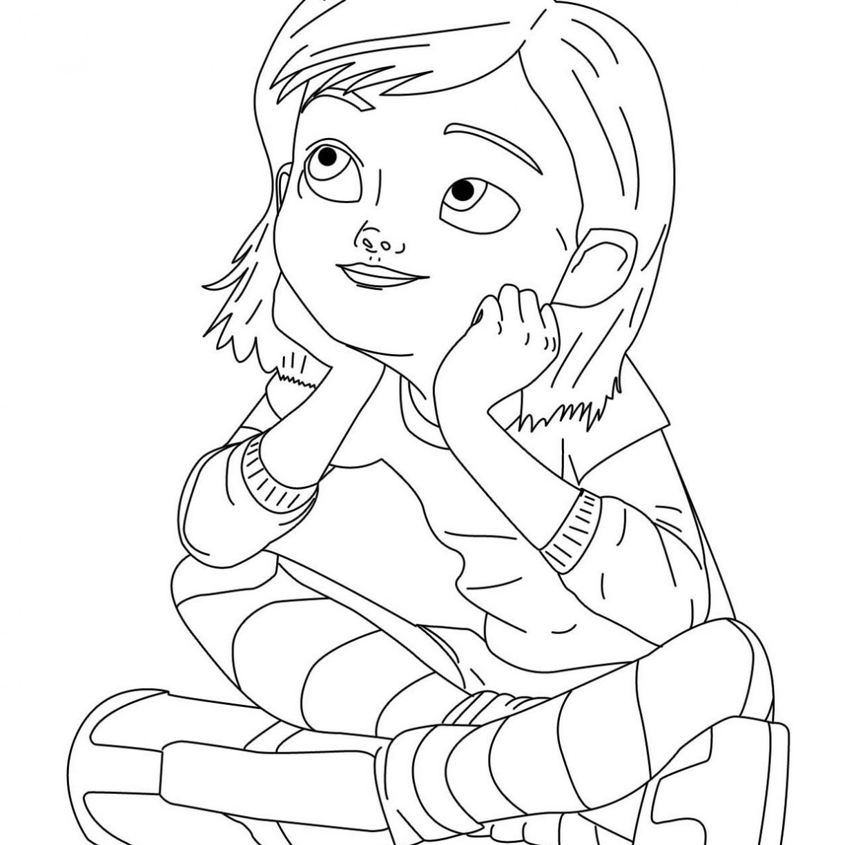 1224x1224 Bolt Coloring Pages For Kids Printable Free Coloing 4kids To Print