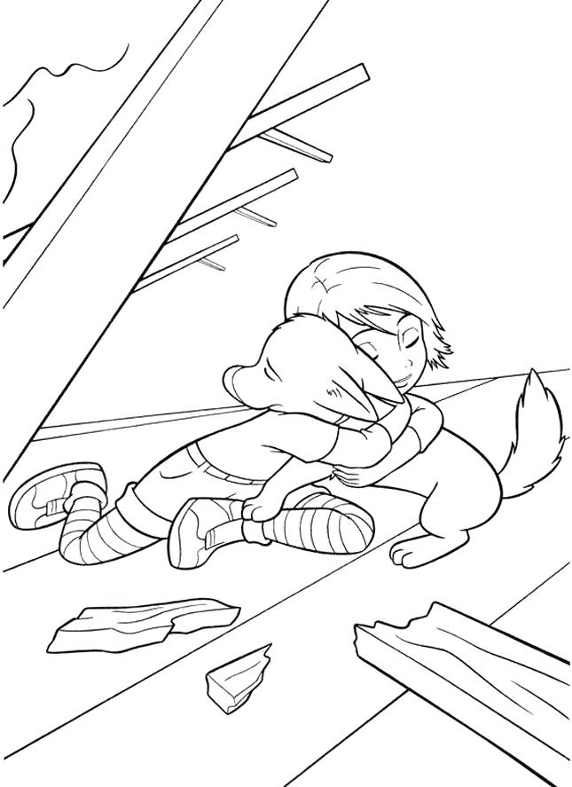 645x887 Bolt Coloring Pages Penny Hugging Bolt Coloring Pages Thunderbolt
