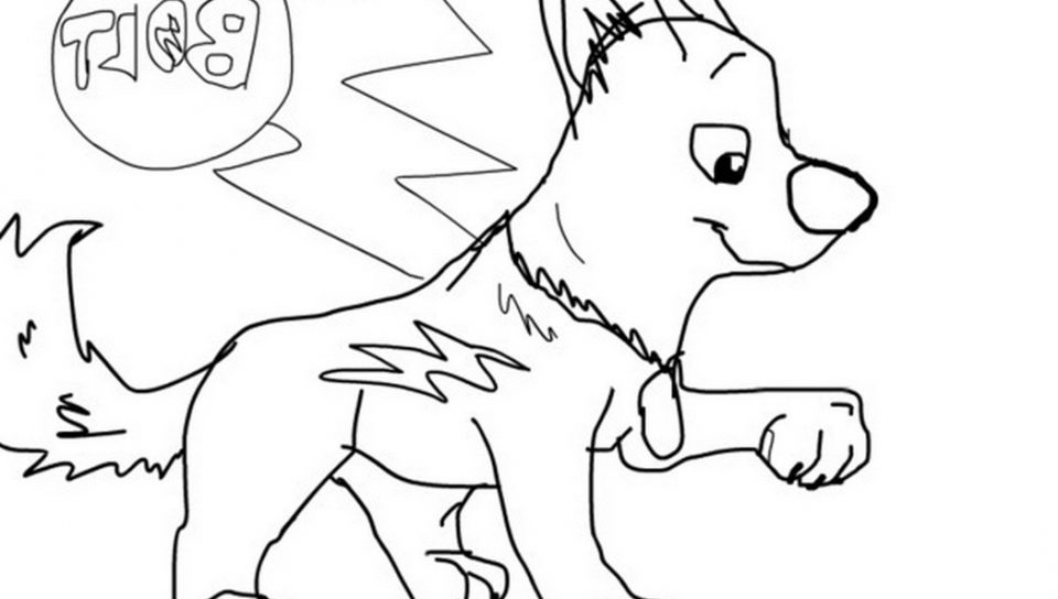 960x544 Free Printable Cartoon S Bolt For Kids2317 Coloring Pages To Print