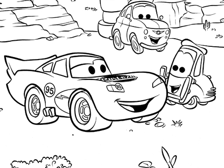 Disney Cars 3 Coloring Pages