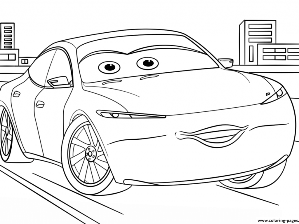 1024x768 Innovative Decoration Cars 3 Coloring Pages Natalie Certain