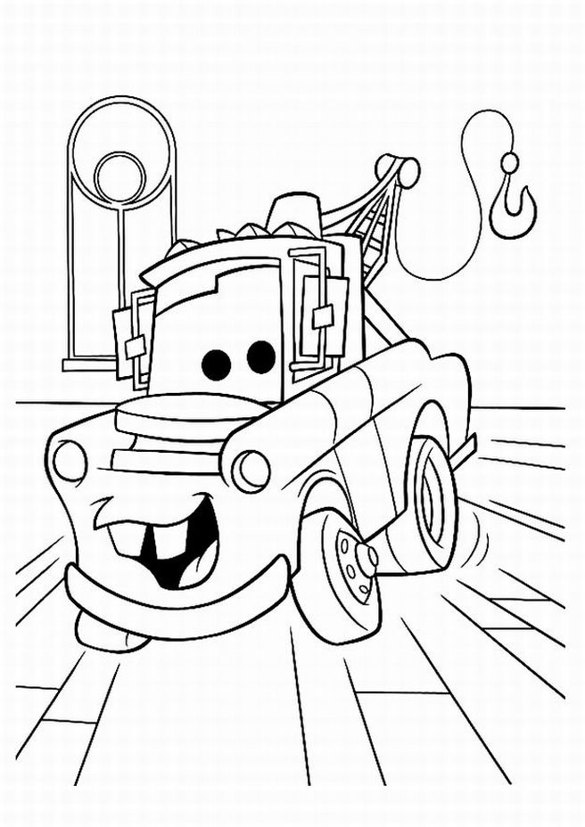656x928 Disney Cars Coloring Pages