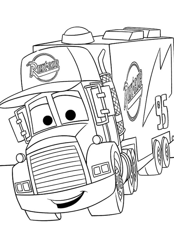 600x840 Disney Cars Online Coloring Pages
