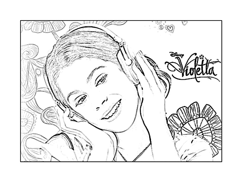 818x615 Fabulous Disney Channel Austin And Ally Coloring Pages Inside