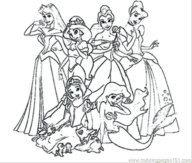 650x554 Disney Color Pages To Print