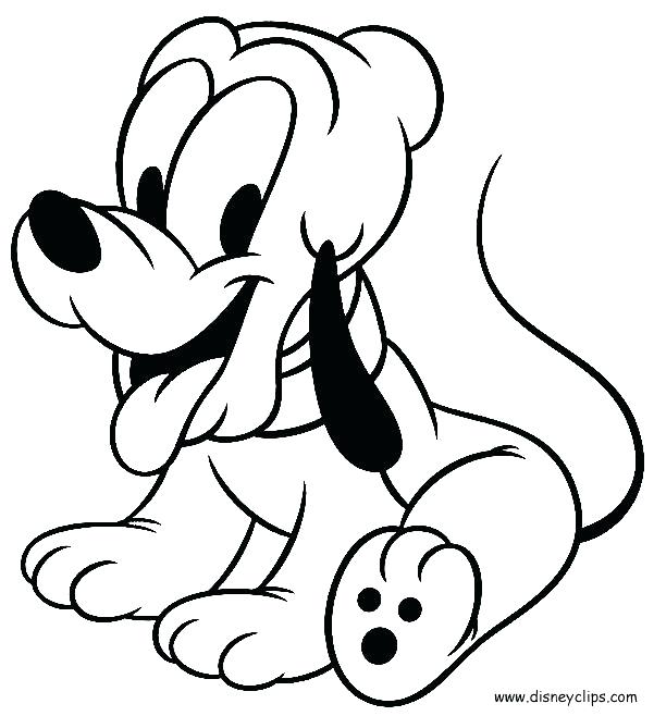 601x658 Free Printable Coloring Pages Baby Disney Characters Top Babies