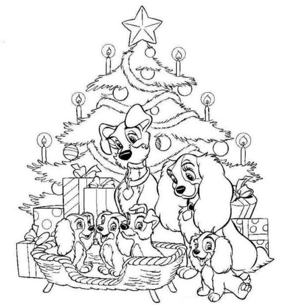 580x613 Printable Christmas Coloring Pages Disney Coloring Page