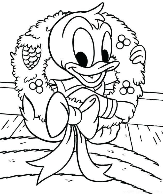673x800 Walt Disney Christmas Coloring Pages Coloring Pages Kids N Fun