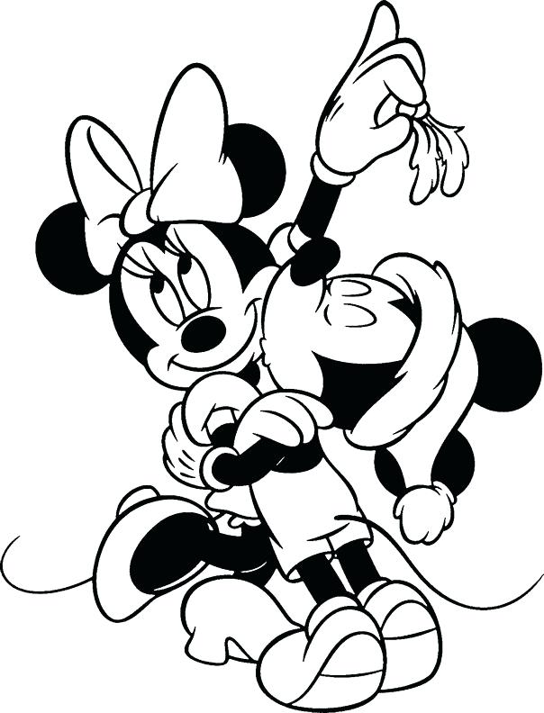 604x792 Dibujos Para Imprimir Disney Christmas Coloring Pages Free