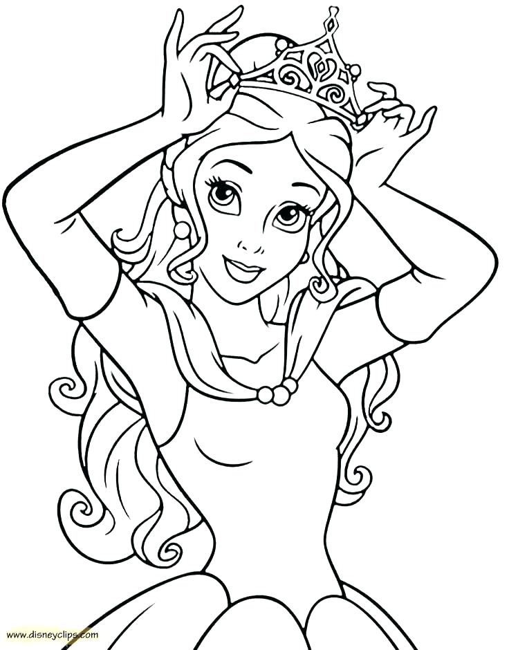 736x940 Tinkerbell Coloring Pages To Print Belle Coloring Pages Belle