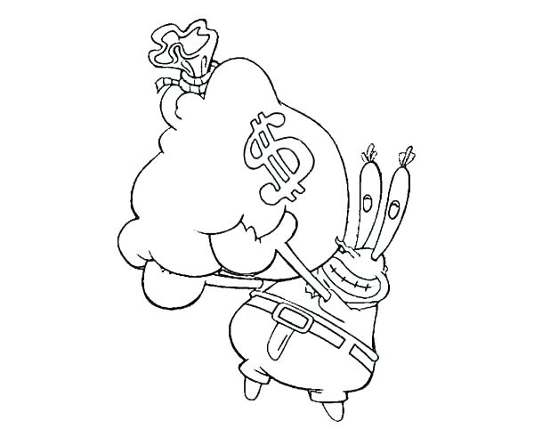 600x500 Disney Color And Play Coloring Pages Free Money Coins Page Amazing