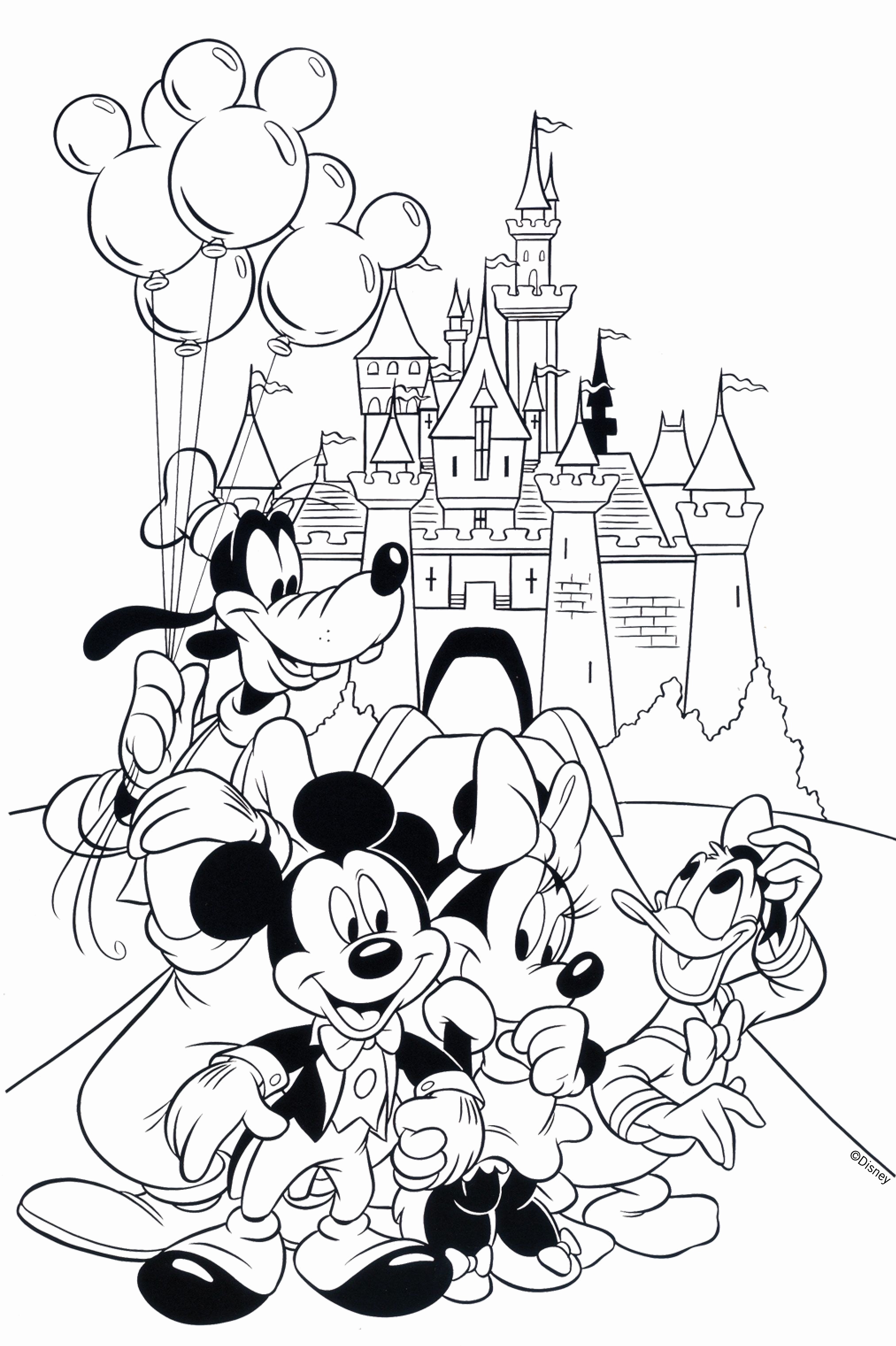 Disney Coloring Pages For Adults