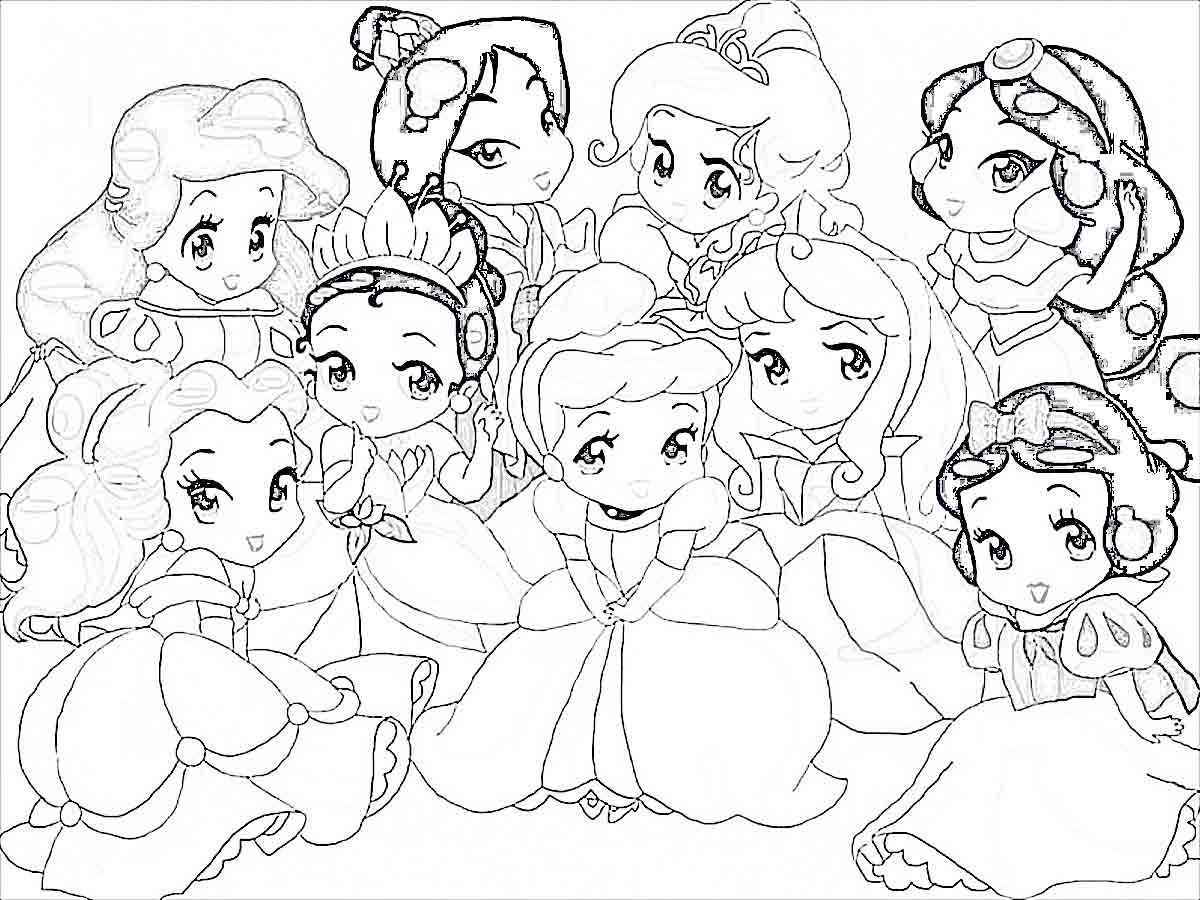 1200x900 Unique Disney Princess Coloring Pages Kids Design Printable