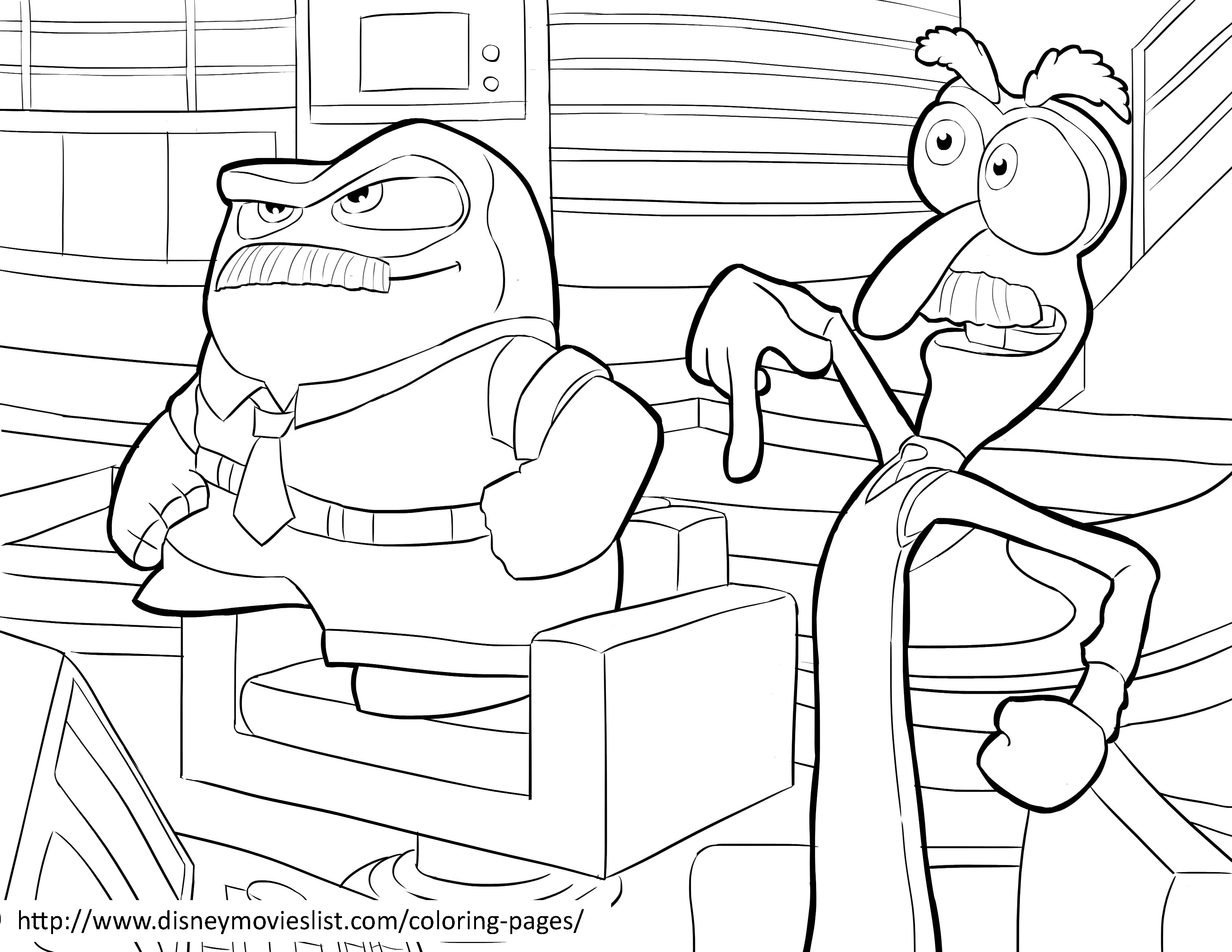 3300x2550 Inside Out Feelings Coloring Pages New Disney S Inside Out