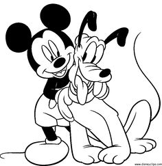 236x243 Mickey Mouse Valentine Coloring Pages Smart Mickey Mouse