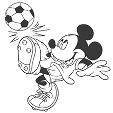 230x230 Top 66 Free Printable Mickey Mouse Coloring Pages Online