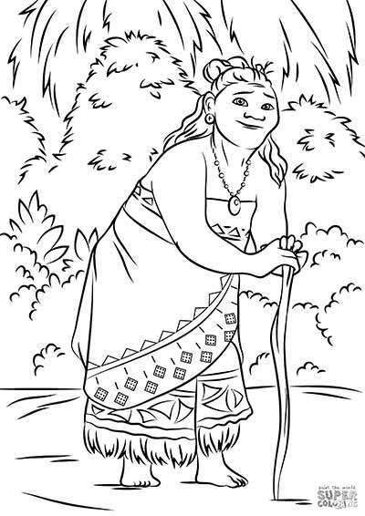 400x566 59 Moana Coloring Pages (Updated May 2018)
