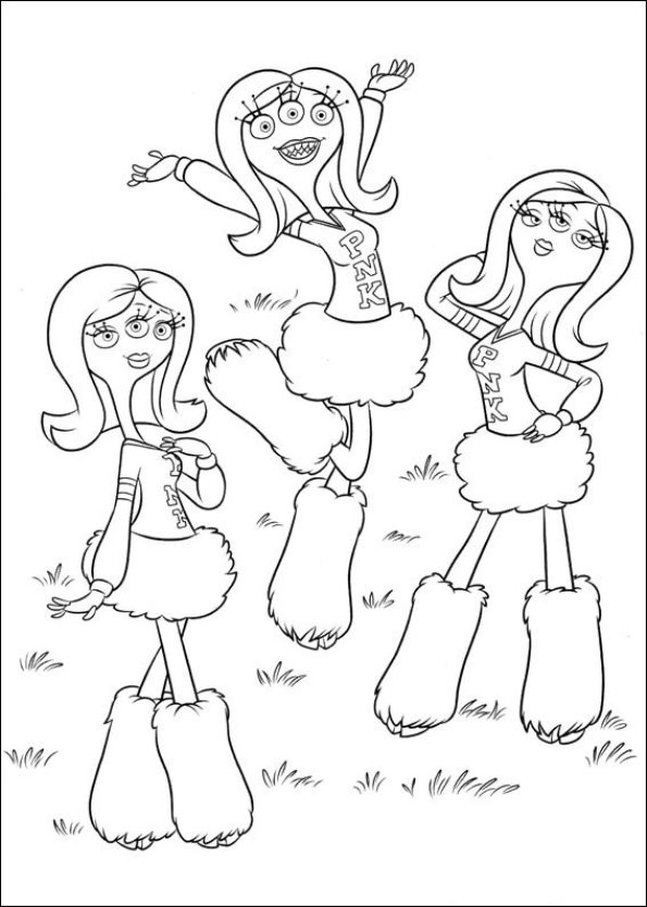 595x834 Kids N 45 Coloring Pages Of Monsters University