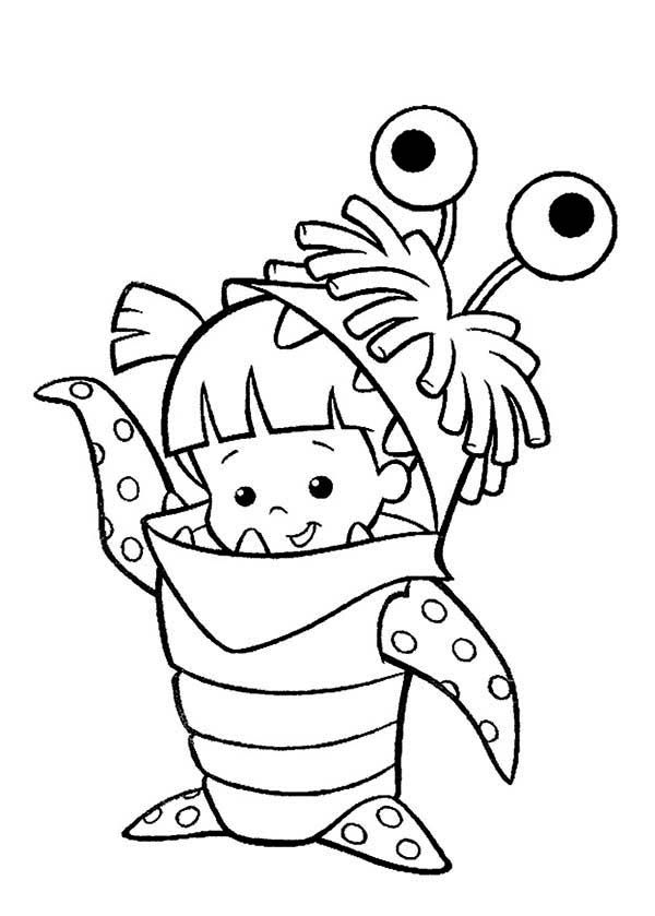 600x839 Monsters Inc, Boo In Her Monster Costume In Monsters Inc