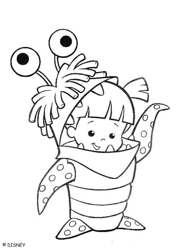 607x850 Boo Monster Coloring Page Doodle Book Monsters