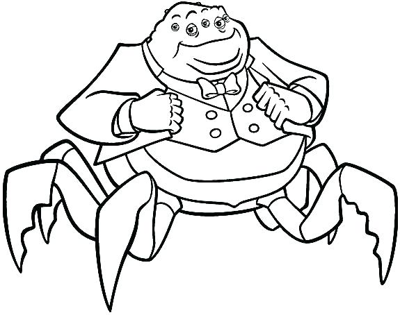 575x454 Monsters Inc Coloring Pages Disney Monsters Inc Printable Coloring