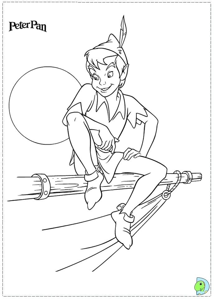 691x960 66 Best Peter Pan Images On Colouring Pages, Draw