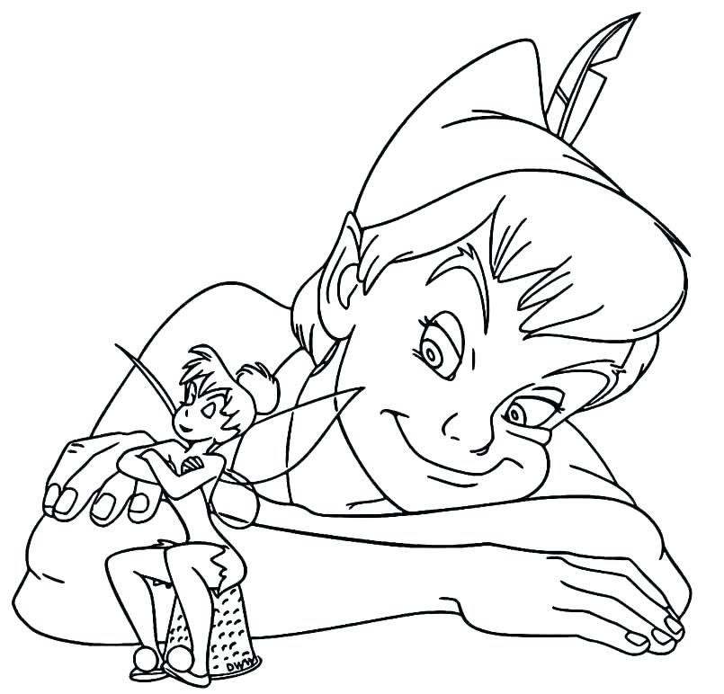805x772 Peter Pan Coloring Pages Free Peter Pan Coloring Page Peter Pan