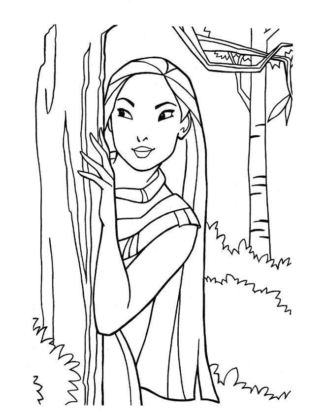 660x847 Pocahontas Coloring Pages To Print Disney Princess