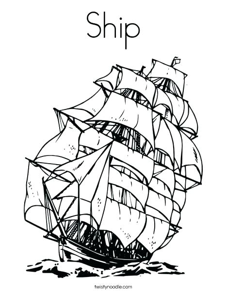 468x605 Disney Cruise Coloring Pages Ship Coloring Page Day Ship Coloring