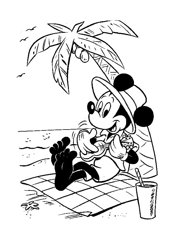 585x785 Disney Cruise Coloring Pages