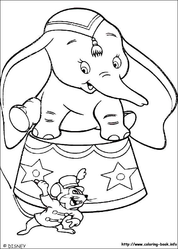 567x794 Dumbo Coloring Picture Disney Coloring Pages