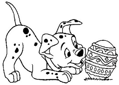 400x288 Disney Easter Eggs Coloring Pages Dalmatian Marketing Plan