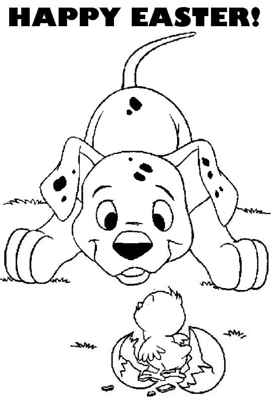 537x795 Disney Easter Coloring Pages