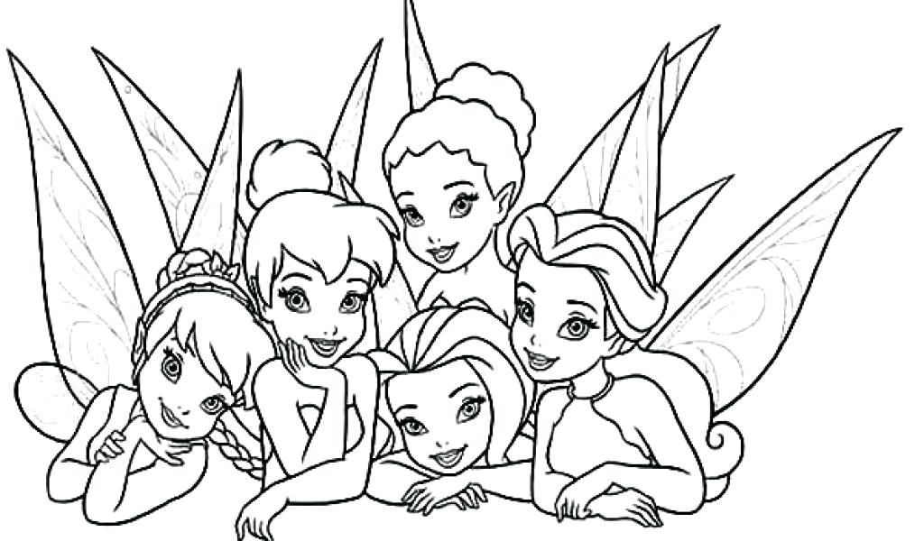 1024x600 Disney Fairies Coloring Pages Lofty Idea Free Printable Fairy