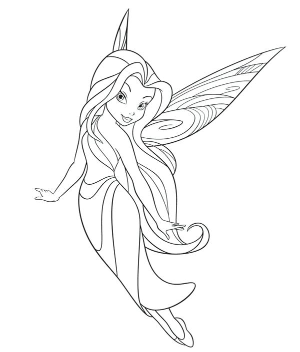 600x705 Silvermist Coloring Pages