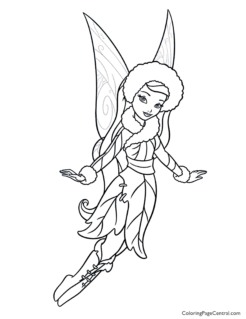 850x1100 Emerging Silvermist Coloring Page Pages Fototo
