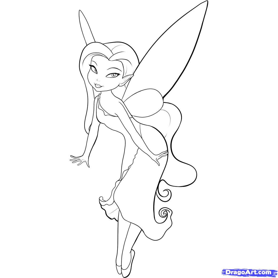 1168x1168 Enormous Silvermist Coloring Page Printable Disney Fairies Pages