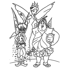 230x230 Top 25 Free Printable Tinkerbell Coloring Pages Online