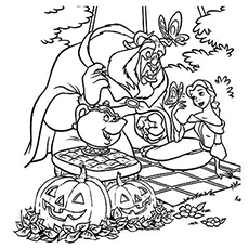 230x230 25 Amazing Disney Halloween Coloring Pages For Your Little Ones