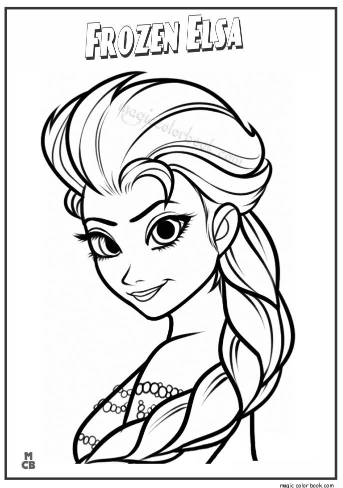 685x975 Elsa Frozen Coloring Pages